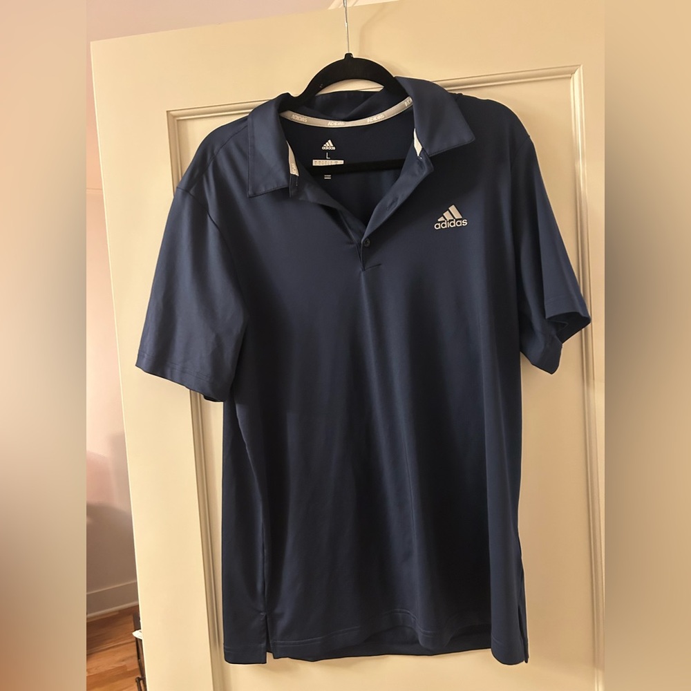 Adidas Men's Navy Polo Shirt